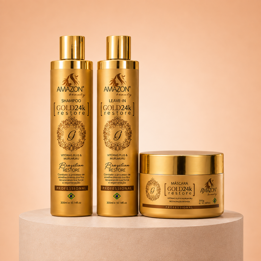 Gold 24K Restore - Linha Home Care