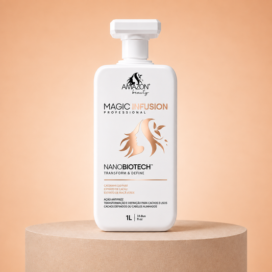 Magic Infusion Professional - 2 em 1: Liso ou Cachos - 1L